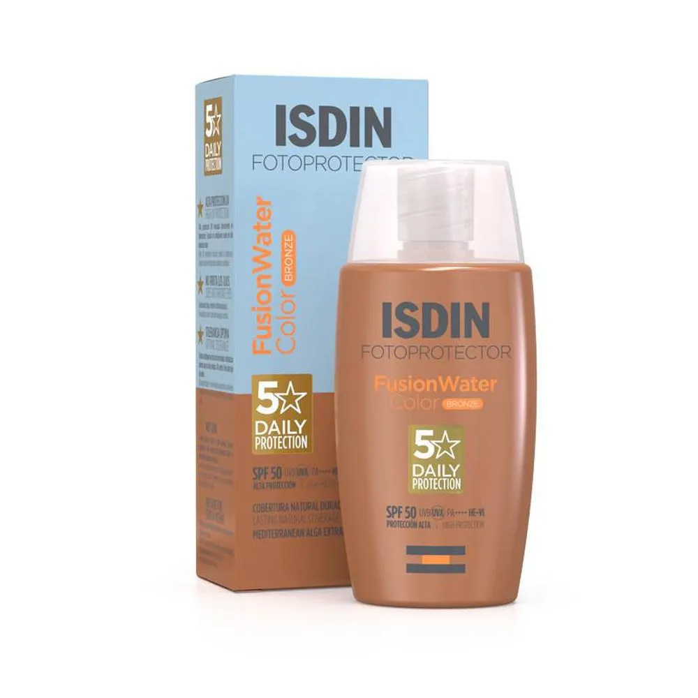 Isdin FOTOPROTECTOR fusion water color SPF50 bronce 50 ml Unisex
