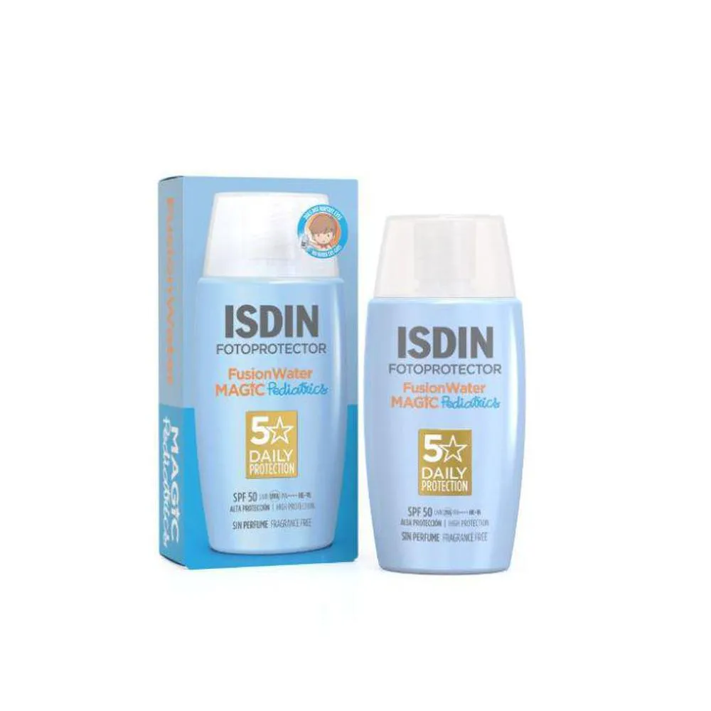 ISDIN Fotoprotector Fusion Water Magic Pediatrics SPF 50 50ml Protezione solare donna