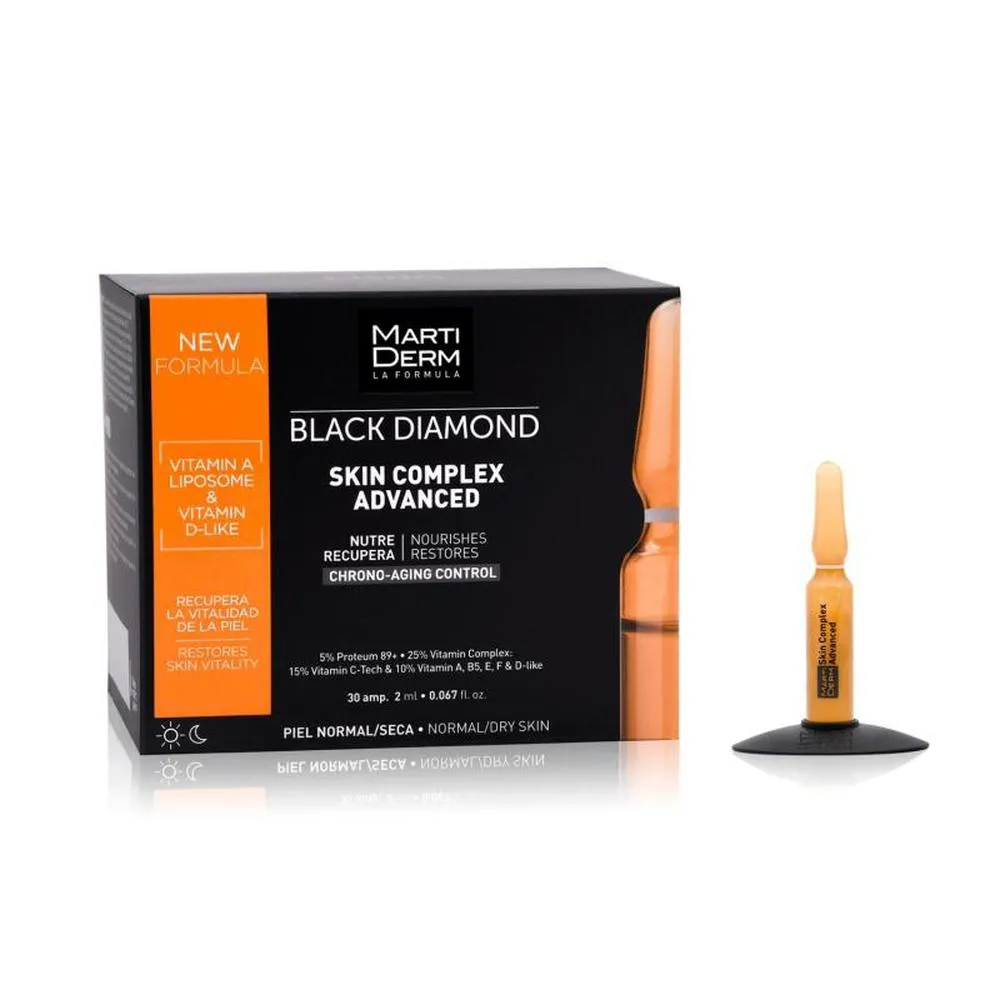 Martiderm BLACK DIAMOND intensive antiwrinkle ampoules 30 x 2 ml Unisex