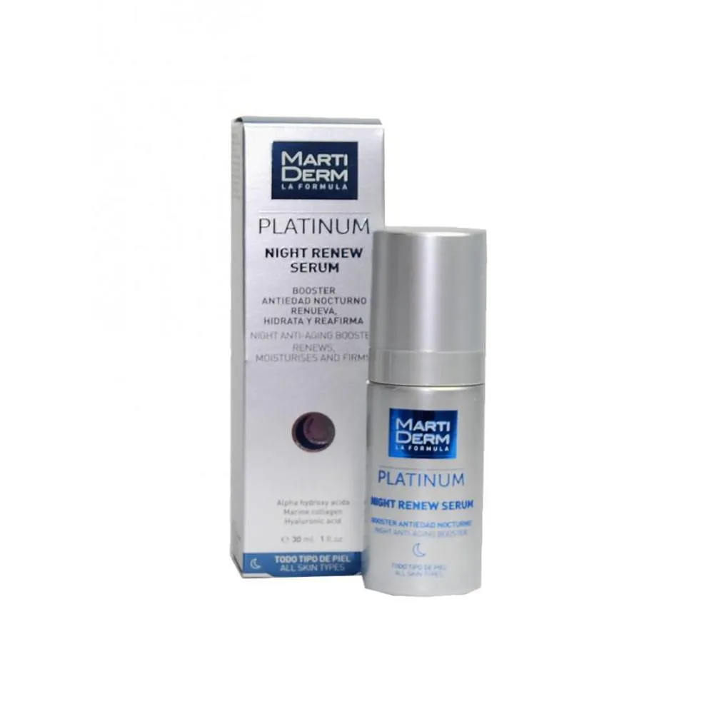 Martiderm PLATINUM NIGHT RENEW serum 30 ml Unisex