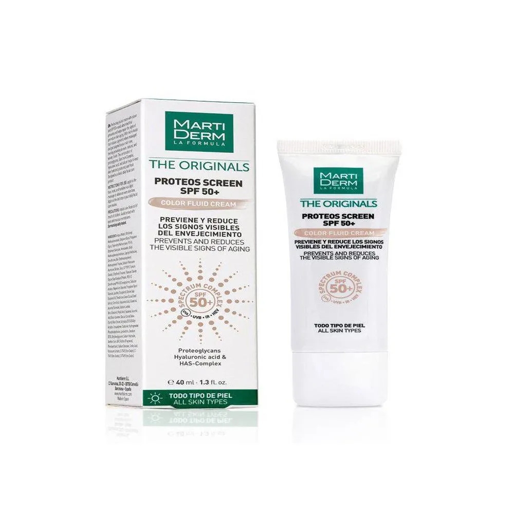 Martiderm Proteos Screen Spf 50 Crema Colore 40ml Unisex