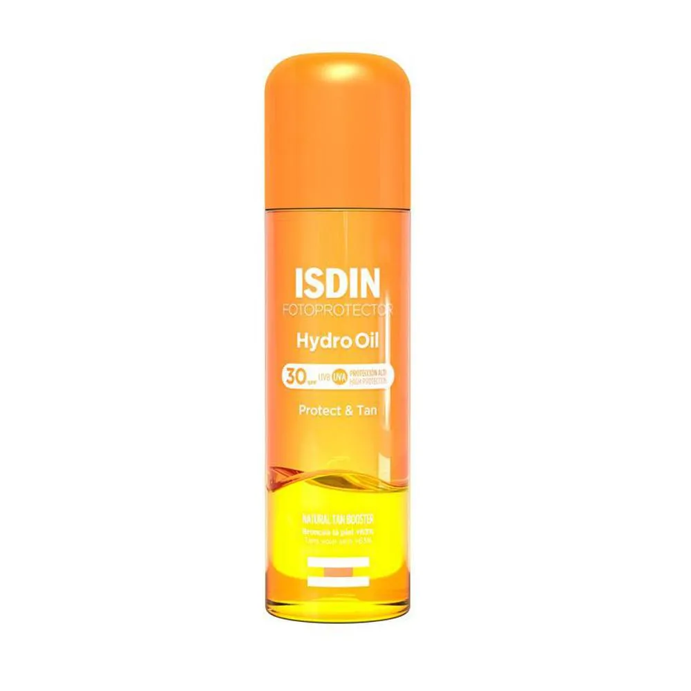 Isdin FOTOPROTECTOR hydro oil protege broncea SPF30 200 ml Unisex