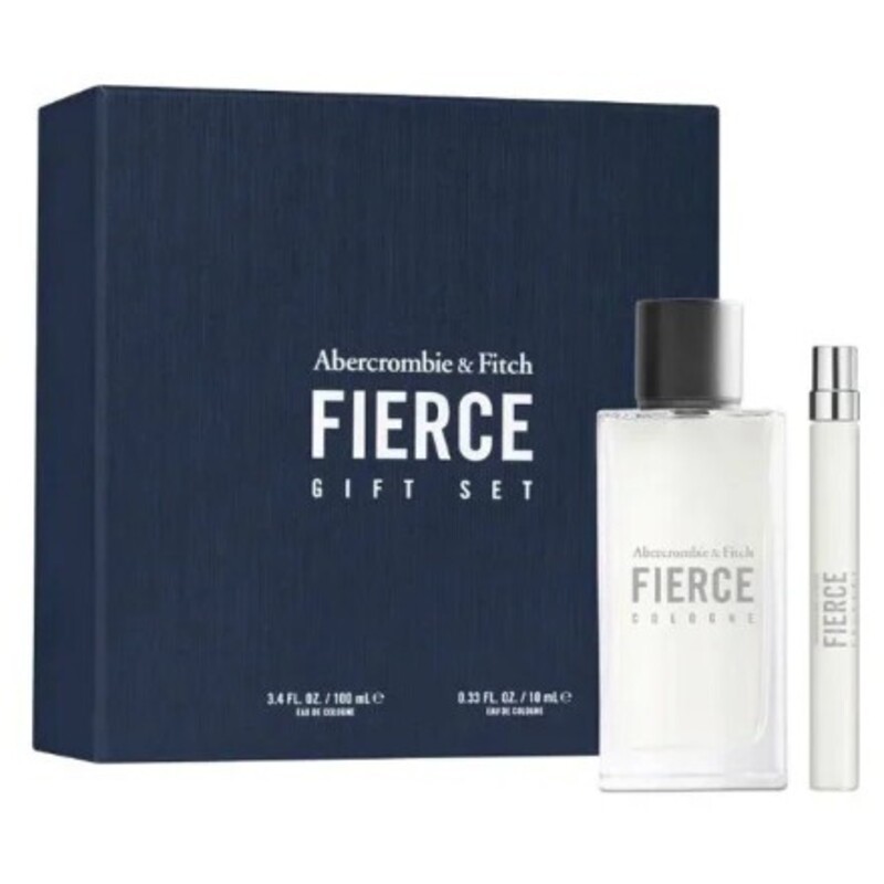 Abercrombie & Fitch Fierce Set regalo acqua di colonia 100 ml e acqua di colonia in miniatura 10 ml uomo