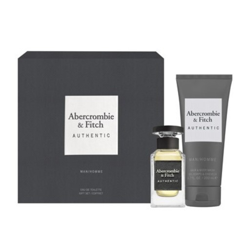 Set regalo Abercrombie & Fitch Authentic Man, eau de toilette 50ml e gel doccia 200ml uomo