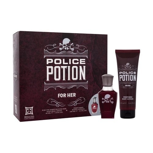 Set regalo Police Potion for Her, eau de parfum 30ml e lozione corpo 100ml donna