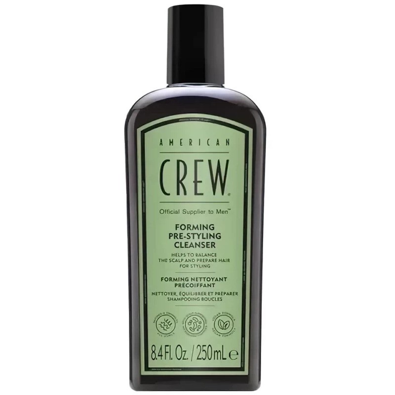 American Crew Forming Pre-Styling Cleanser - Shampoo detergente uomo 250ml donna