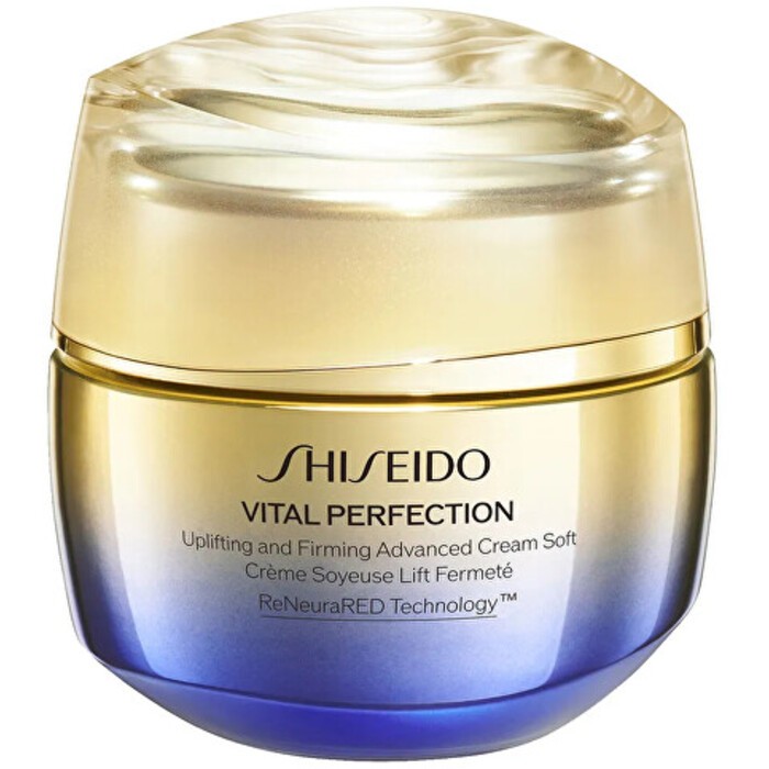 Shiseido Vital Perfection Uplifting and Firming Advanced Cream Soft - Crema viso rassodante leggera 50ml donna