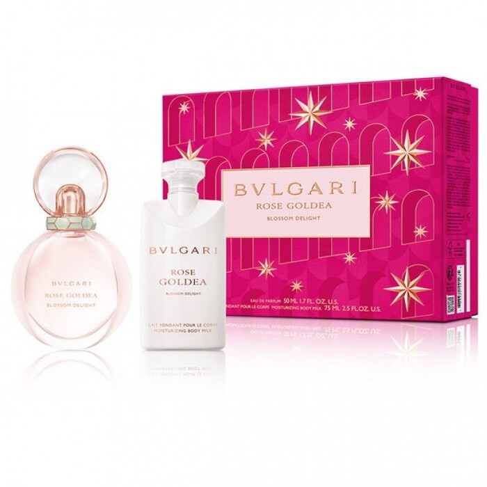 Cofanetto regalo Bvlgari Rose Goldea Blossom Delight, eau de parfum 50ml e lozione corpo 75ml donna