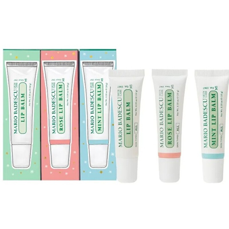 Mario Badescu Lip Balm Trio - Set regalo balsamo? sulle labbra di Donna