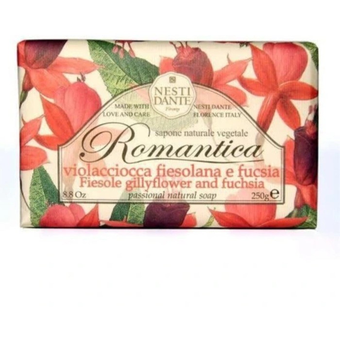 Nesti Dante Romantica Sapone Naturale Gillyflower & Fucsia 250ml donna