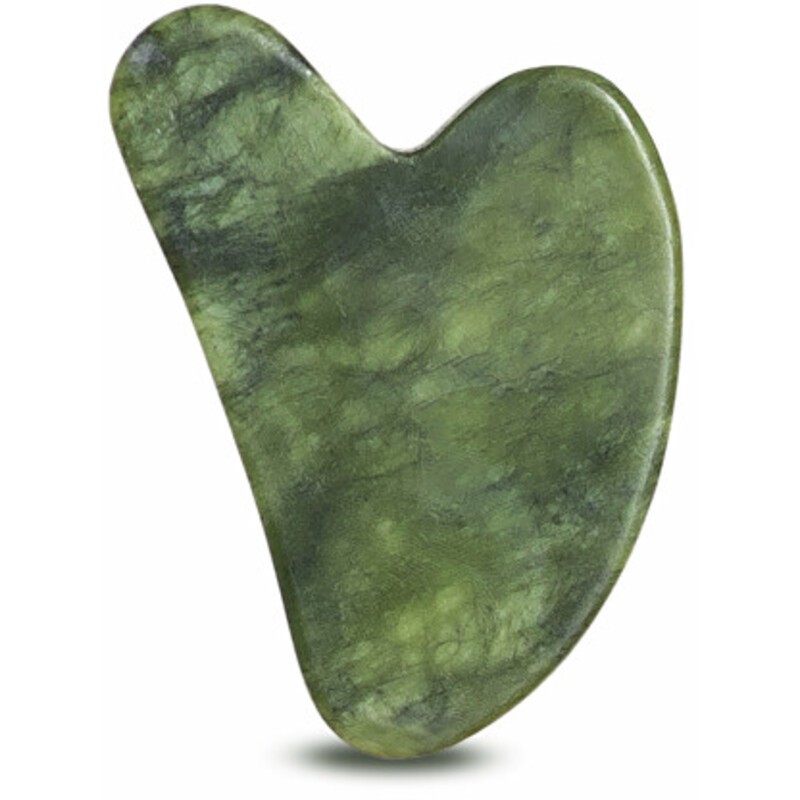 Pietra per scultura in giada PlumBeauty - Donna della tribù Gua Sha