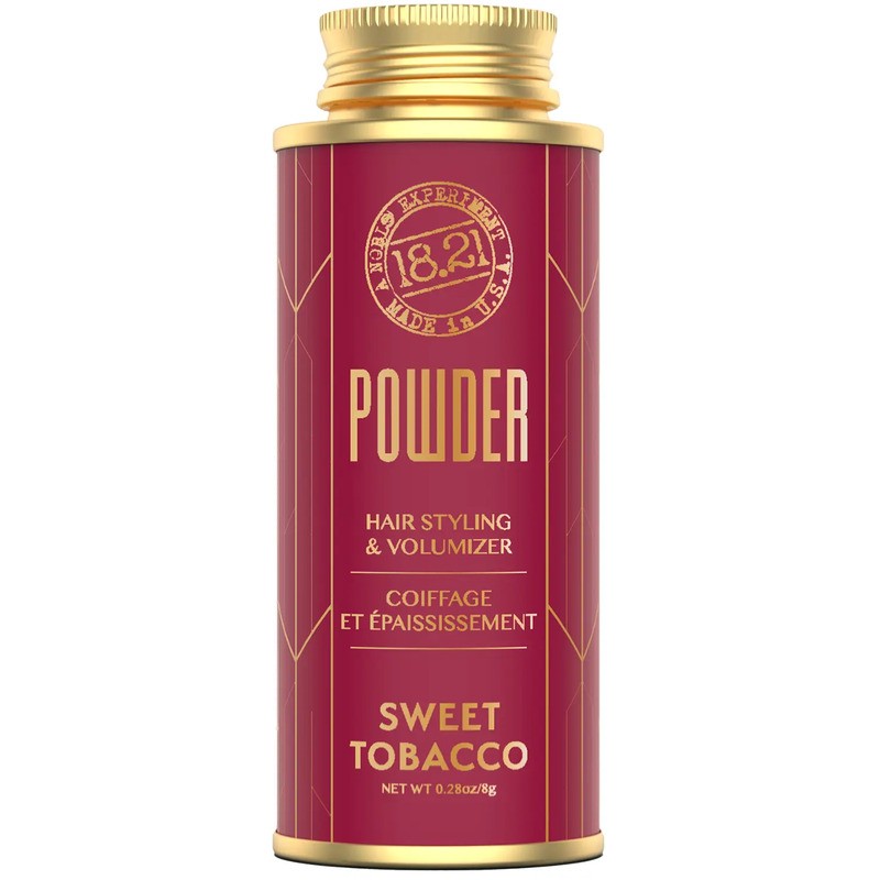 18.21 Polvere sintetica aromatizzata al tabacco dolce - Polvere per capelli 8,0 g unisex