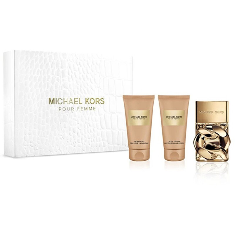 Michael Kors Michael Kors Pour Femme Set regalo eau de parfum 50ml, latte corpo 50ml e gel doccia 50ml donna