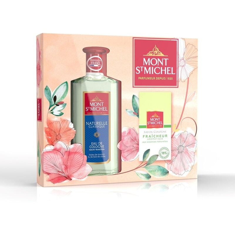 Mont St Michel Naturelle Classique Set regalo acqua di colonia 250ml e sapone solido 125 g unisex
