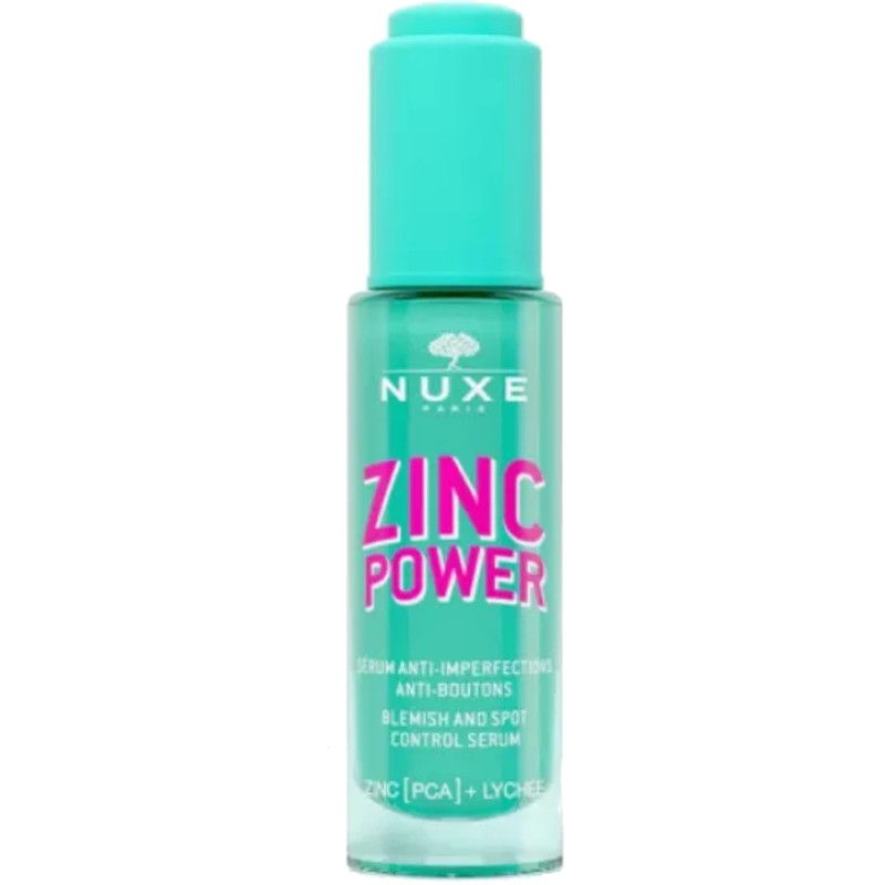Nuxe Zinc Power Siero Controllo Macchie e Imperfezioni - Siero contro le imperfezioni della pelle 30ml donna