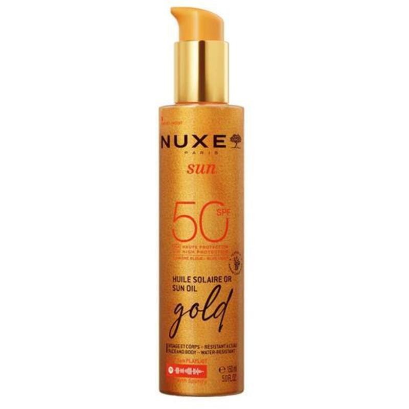 Nuxe Sun Olio Solare ad Alta Protezione SPF 50 - Olio solare 150ml donna