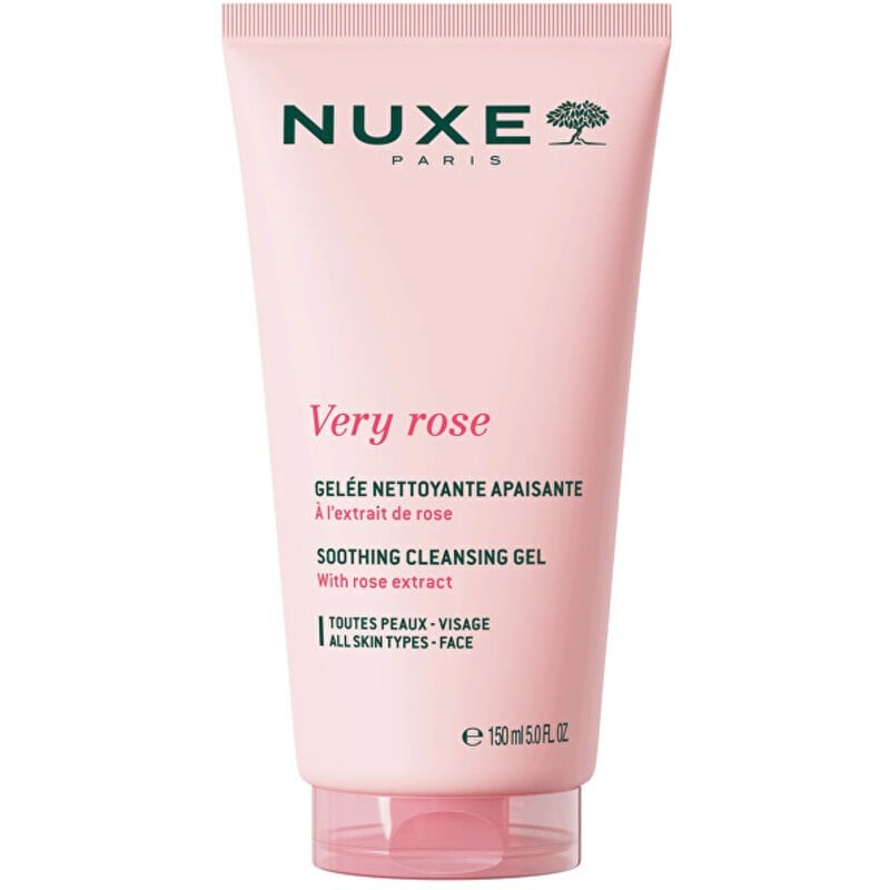 Nuxe Very Rose Soothing Cleansing Gel - Gel detergente lenitivo 150ml donna
