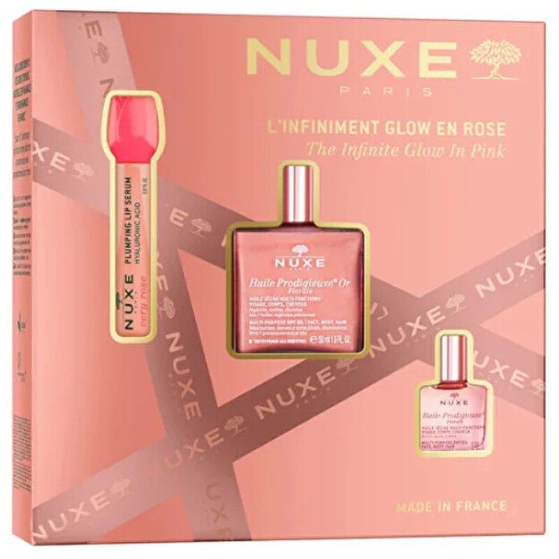 Nuxe The Infinite Glow in Pink Set - Set regalo donna
