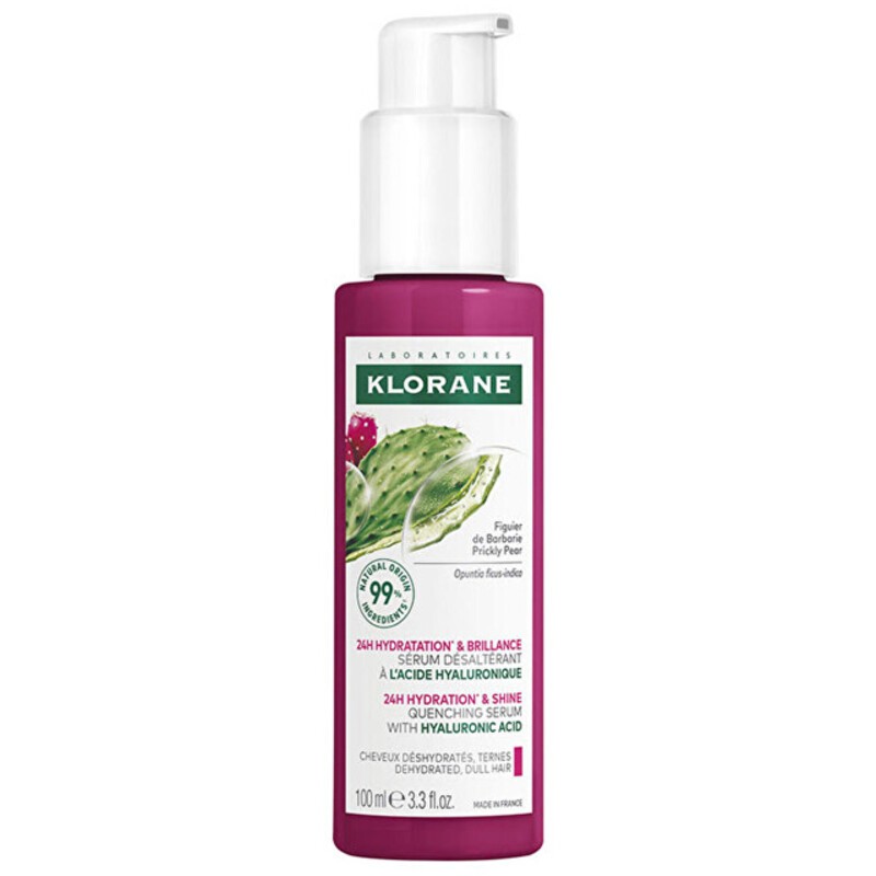 Siero idratante e brillante Klorane 72H - Siero idratante per capelli 100ml donna