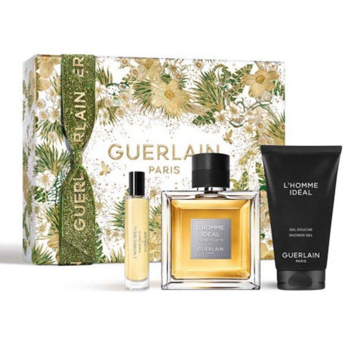 Guerlain L'Homme Ideal Gift set eau de toilette 100ml, gel doccia 75ml e miniatura eau de toilette 10ml uomo