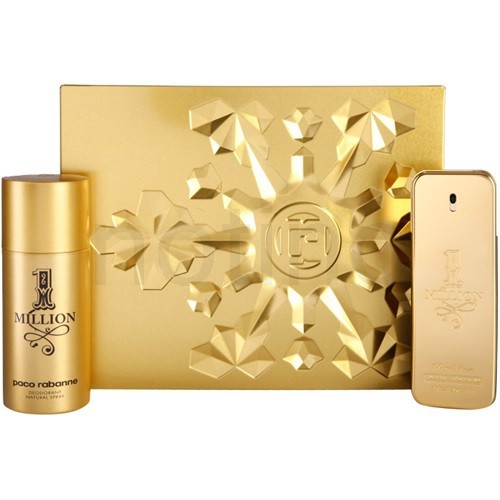 Set regalo Paco Rabanne 1 Million: eau de toilette 100ml e deodorante stick 1 Million 75ml uomo