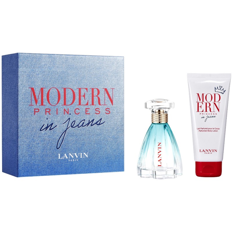 Cofanetto regalo Lanvin Modern Princess in Jeans, eau de parfum 60ml e latte corpo 100ml donna