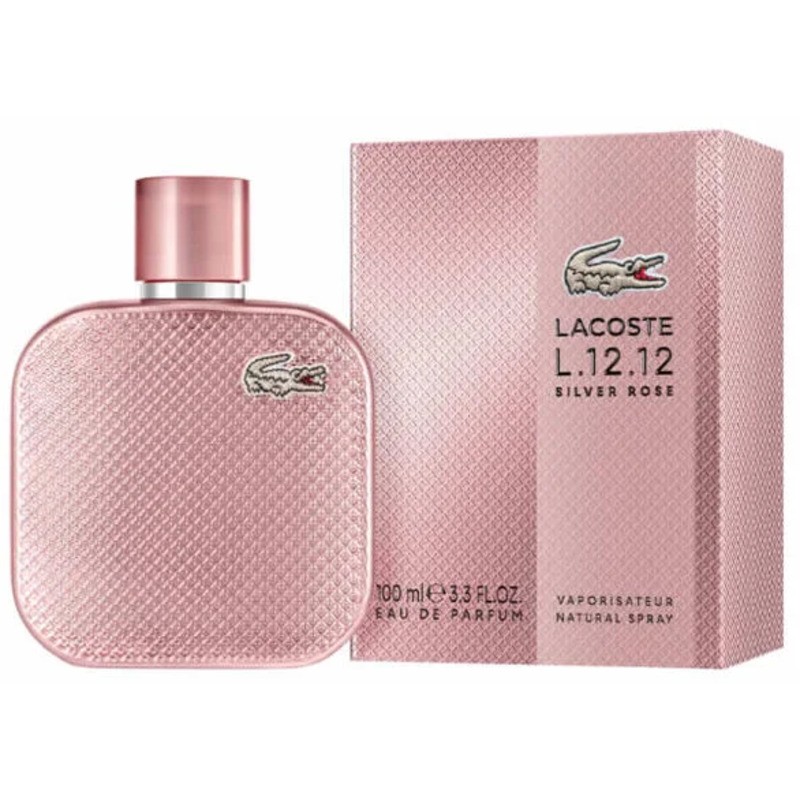Lacoste L.12.12 Silver Rose eau de parfum 100ml donna
