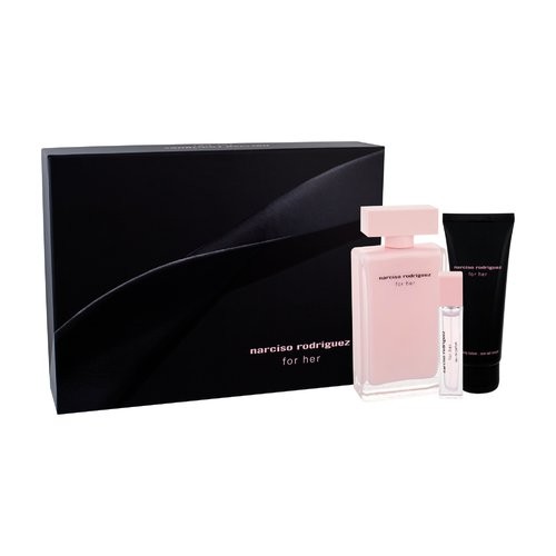 Narciso Rodriguez Narciso Rodriguez for Her SET eau de parfum 100ml + lozione corpo 75ml + eau de parfum 10ml donna