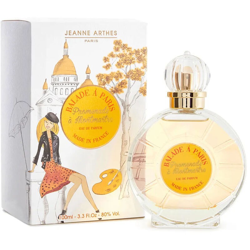 Jeanne Arthes Balade and Paris Promenade and Montmartre eau de parfum 100ml donna