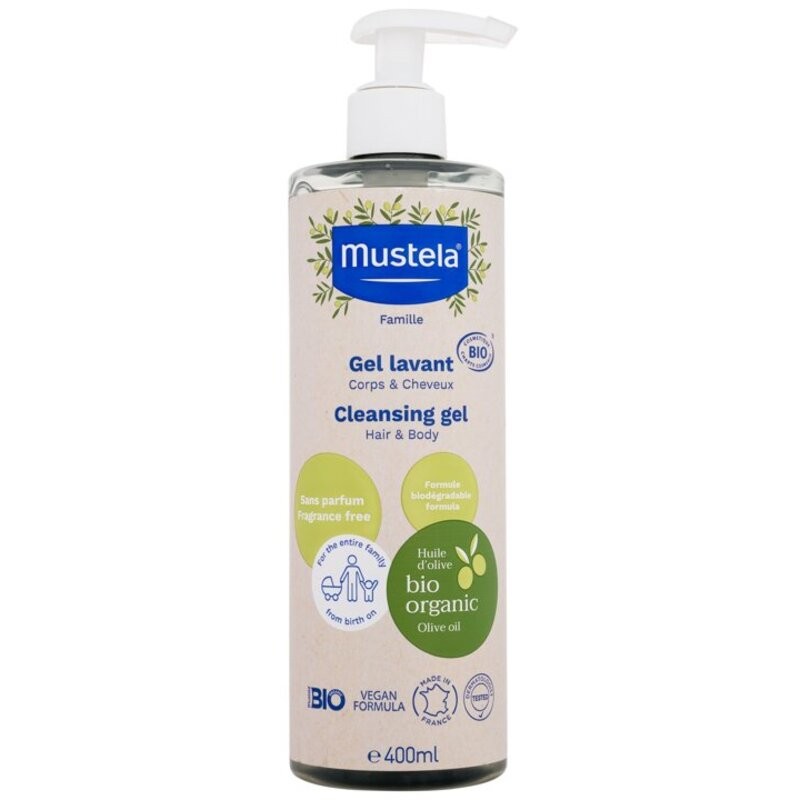 Mustela Bio Gel Doccia Detergente 400ml unisex