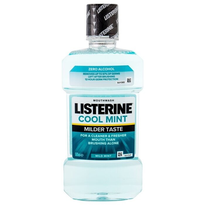 Collutorio Listerine Cool Mint dal gusto più delicato 600ml donna