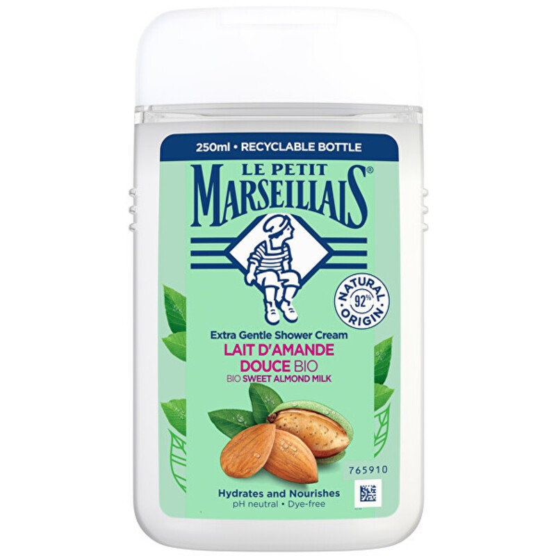 Le Petit Marseillais BIO Crema Doccia Latte Di Mandorle Dolci - Crema gel doccia 250ml donna