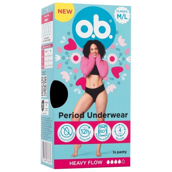Mutandine mestruali Ob M/L 1.0 pezzi donna