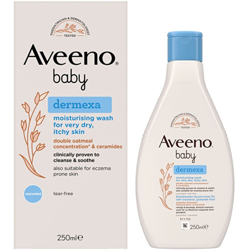Aveeno Baby Dermexa Gel - Gel idratante al micelio 250ml donna