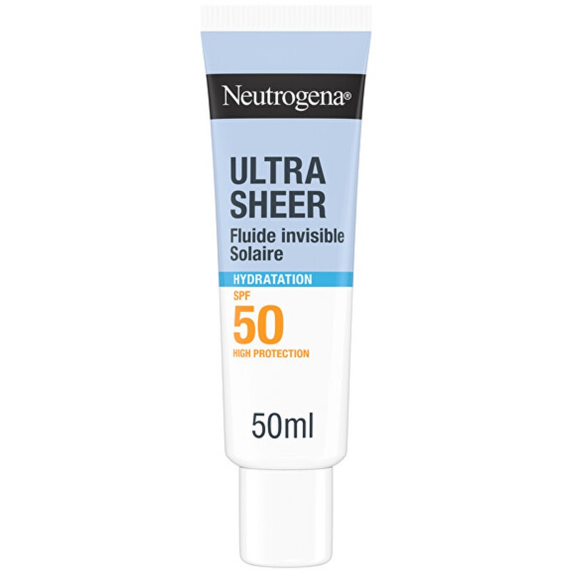 Neutrogena Hydration Ultra Sheer SPF 50 - Fluido idratante invisibile 50ml donna