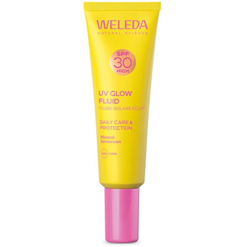 Weleda UV Glow Fluid SPF 30 - Fluido protettivo 30ml donna