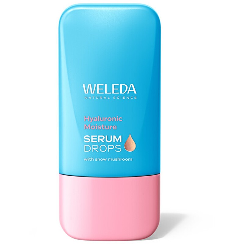 Gocce di siero idratante all'acido ialuronico Weleda - Siero viso idratante 30ml donna