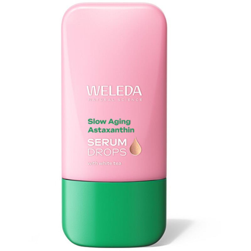 Weleda Slow Aging Astaxanthin Serum Drops - Siero antirughe 30ml donna