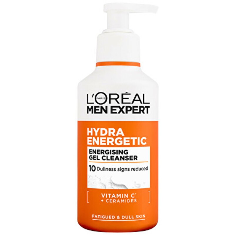 L'Oréal Hydra Energetic Gel Detergente Energizzante - gel detergente 260ml uomo