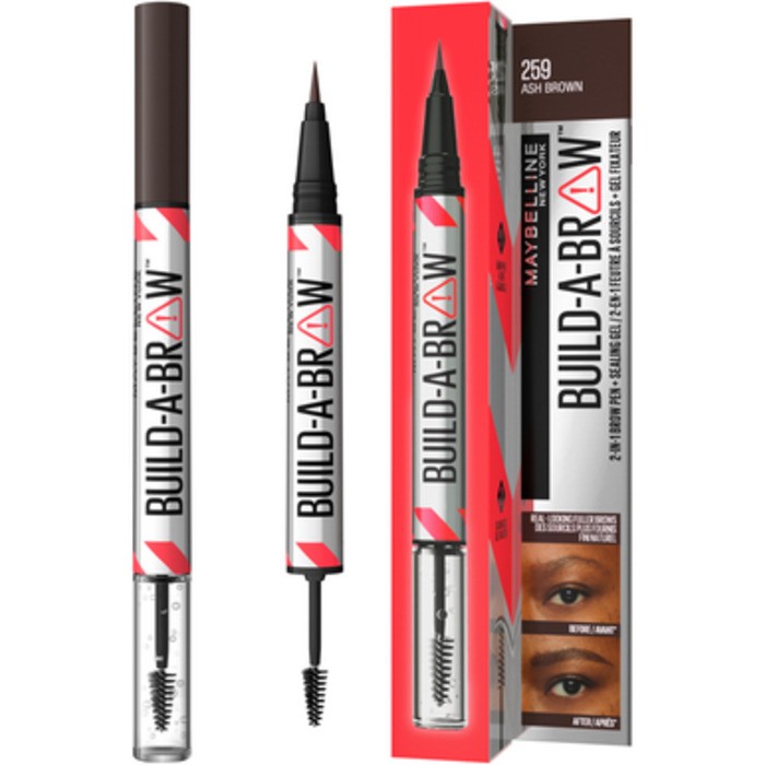 Maybelline Build A Brow 2in1 1.4g donna 260 Marrone Scuro