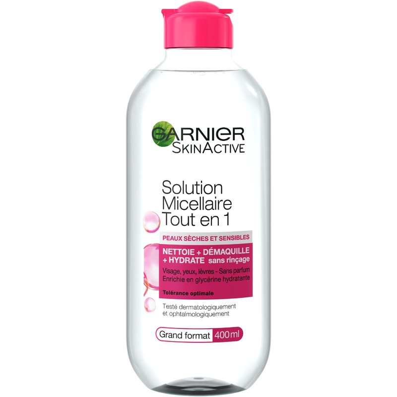 GARNIER Acqua Micellare per Pelli Sensibili - Acqua micellare per pelli sensibili? 400ml donna