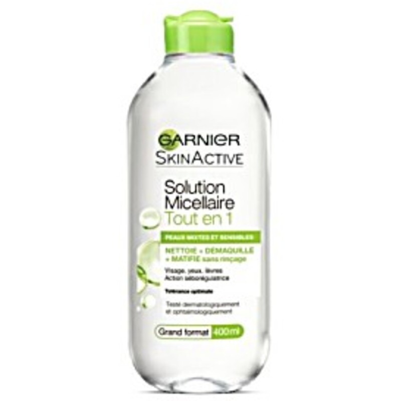 GARNIER Solution Acqua Micellare - Acqua micellare per pelli sensibili e in fase di cambiamento? 400ml donna