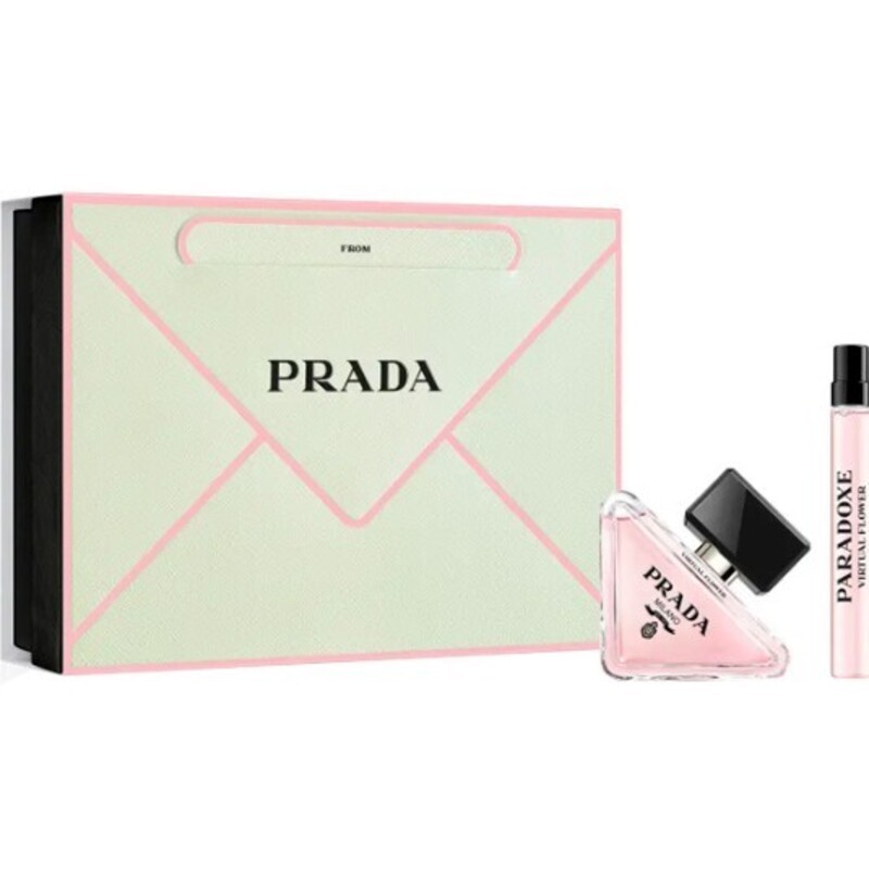 Prada Paradoxe Virtual Flower Set regalo eau de parfum 50ml e miniatura eau de parfum 10ml donna