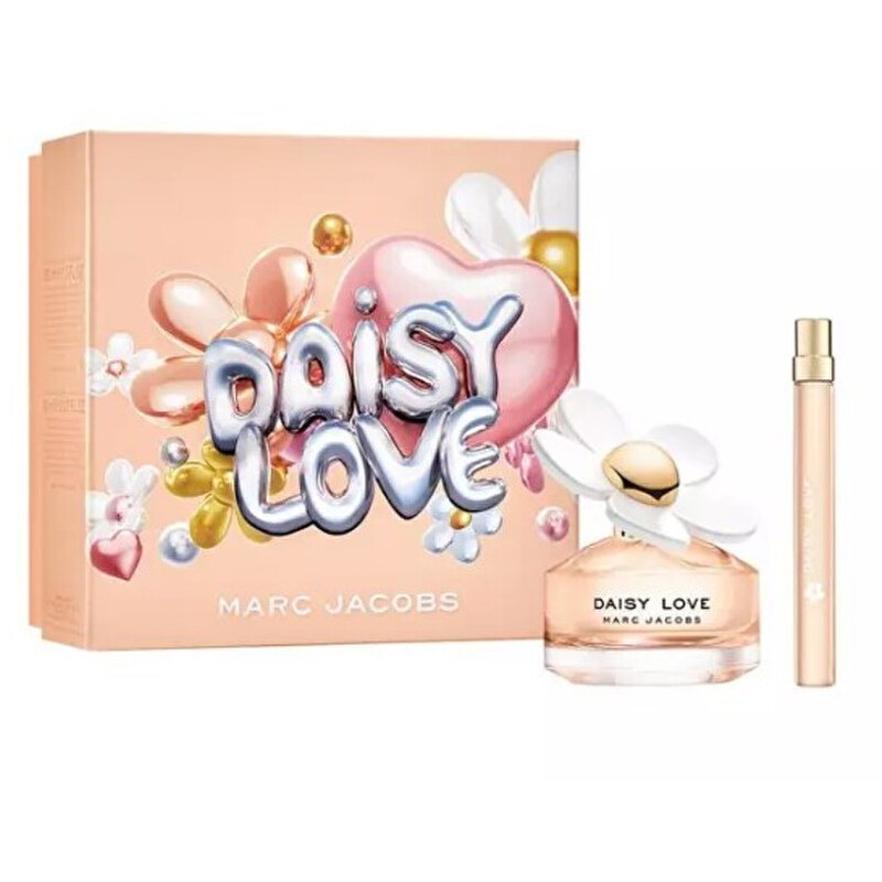 Marc Jacobs Daisy Love Set regalo eau de toilette 50ml e miniatura eau de toilette 10ml donna
