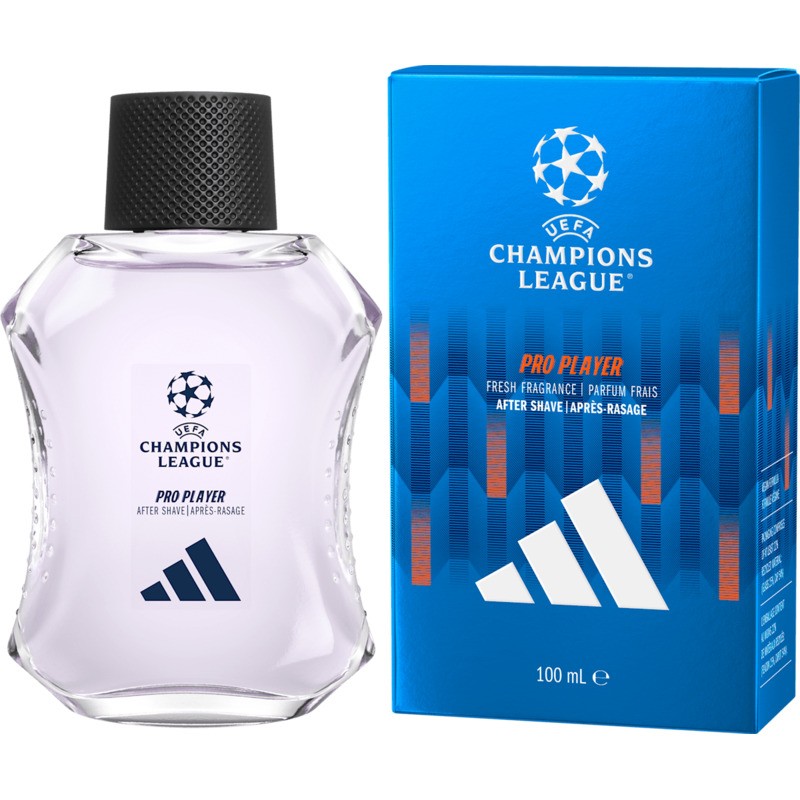 Adidas UEFA Champions League Pro Player After Shave (aftershave) 100ml uomo
