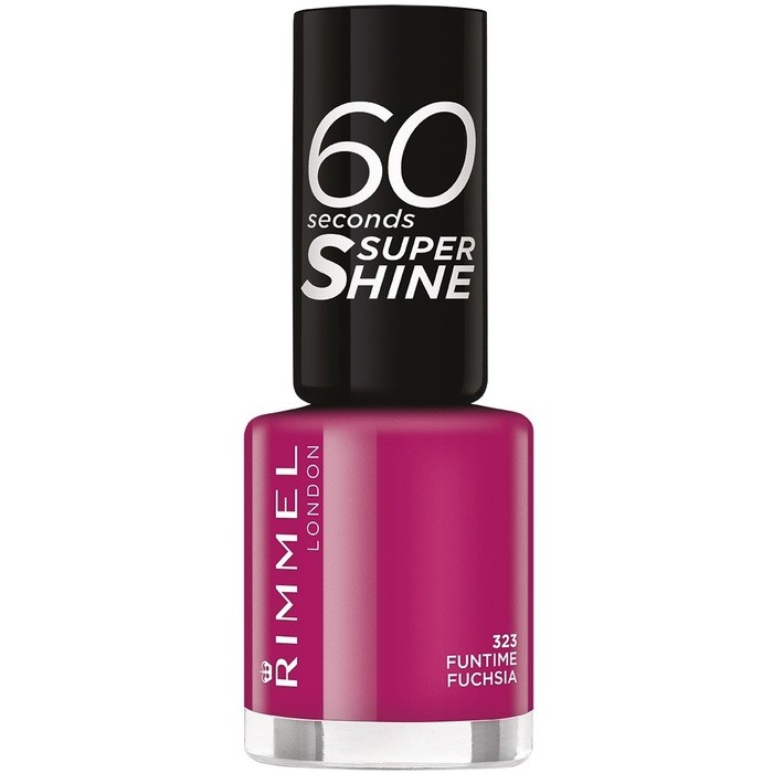 Rimmel 60 Seconds Super Shine - Smalto per unghie 8ml donna 109 Evening Sand