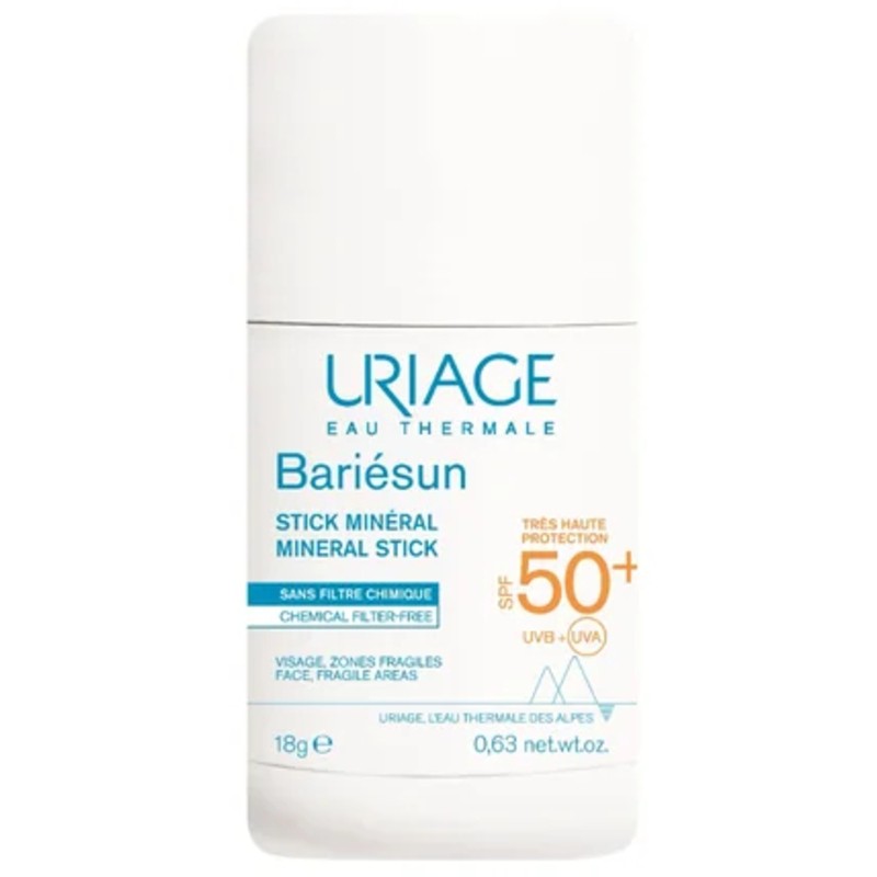 Uriage Bariesun Mineral Stick SPF 50+ - Stick di protezione minerale 18.0g donna