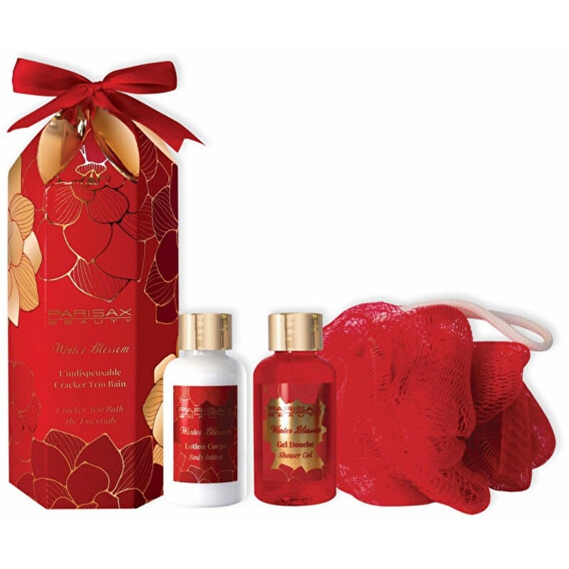 Set da bagno Parisax Winter Blossom Cracker Trio - Set regalo per la cura del corpo St. Magnolia Donna
