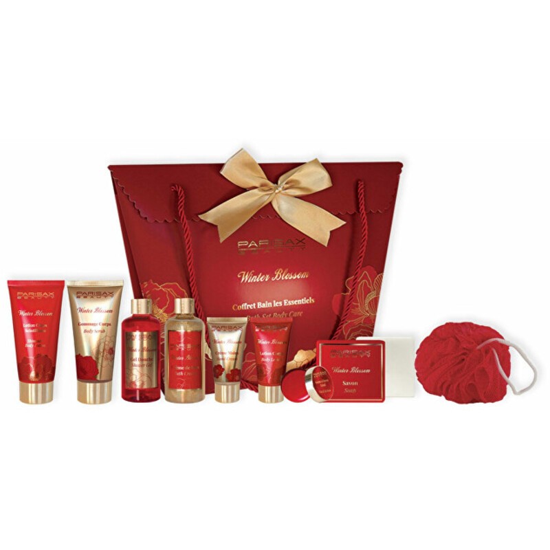 Parisax Essentials Winter Blossom Body Care Set - Set regalo per il bagno e la cura della persona