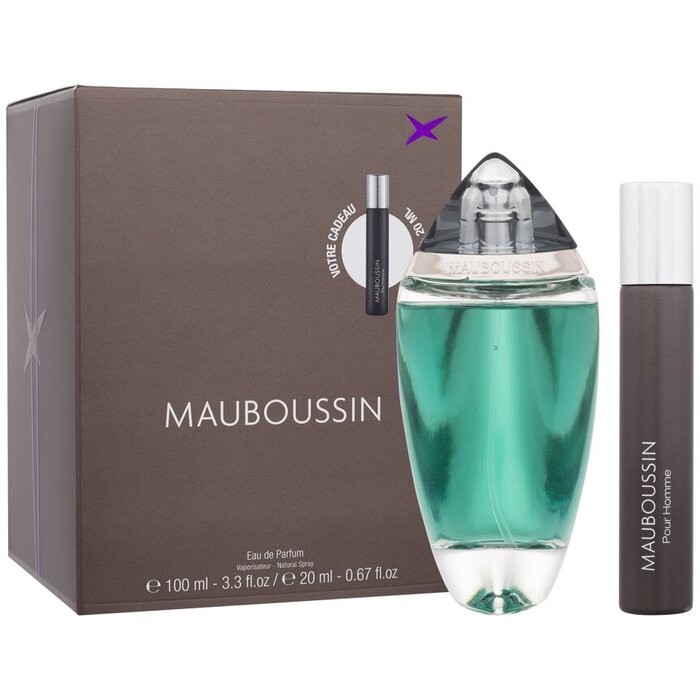 Mauboussin Homme Set regalo eau de parfum 100ml e eau de parfum 20ml uomo